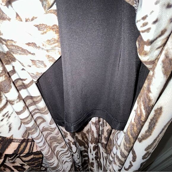 New, INC International Concepts Animal Print Halter Tie at Top Maxi Dress - Picture 10 of 14